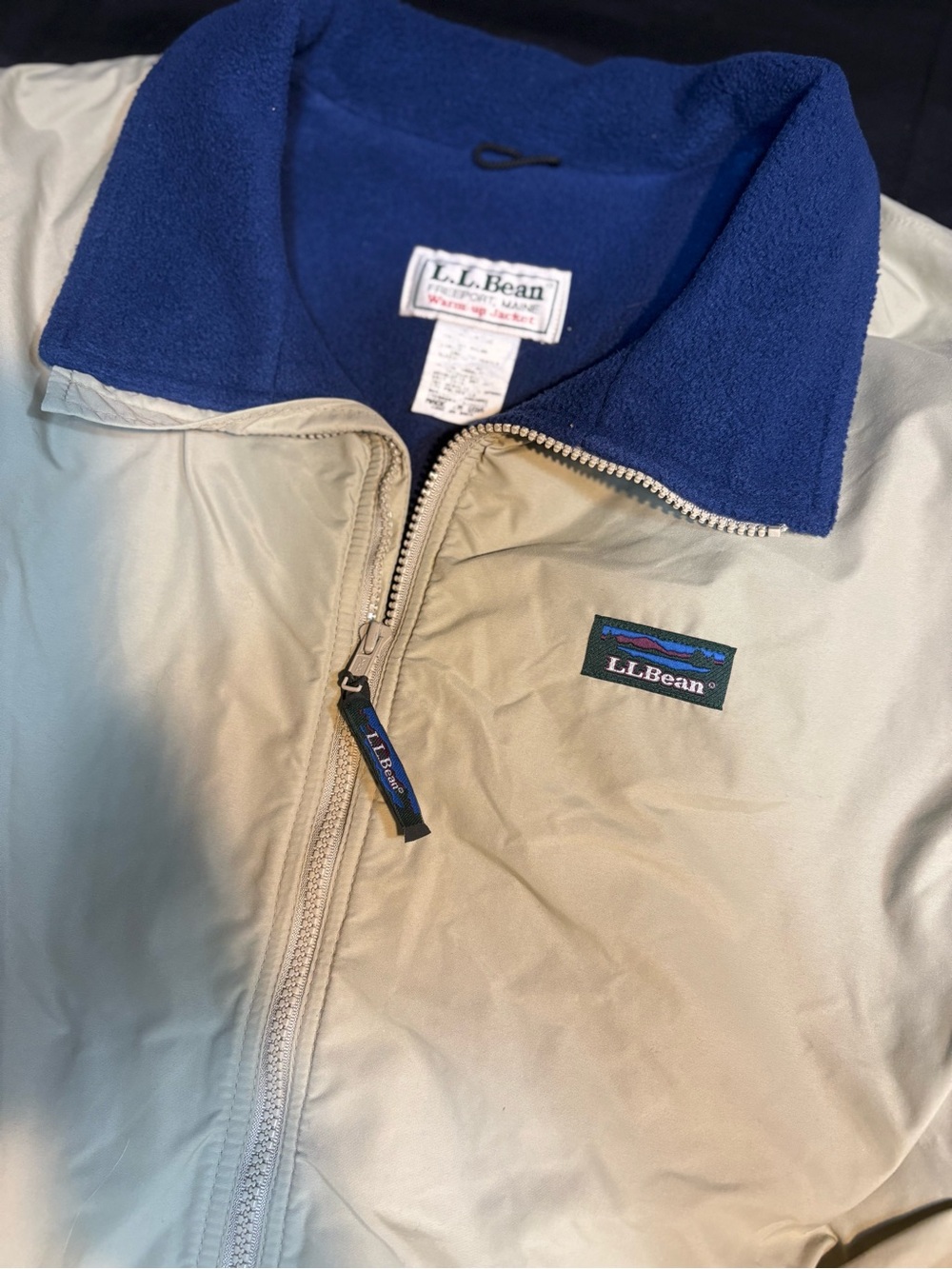 L.L. Bean Vintage fleece insulated Jacket big & tall 4x - Picture 10 of 12